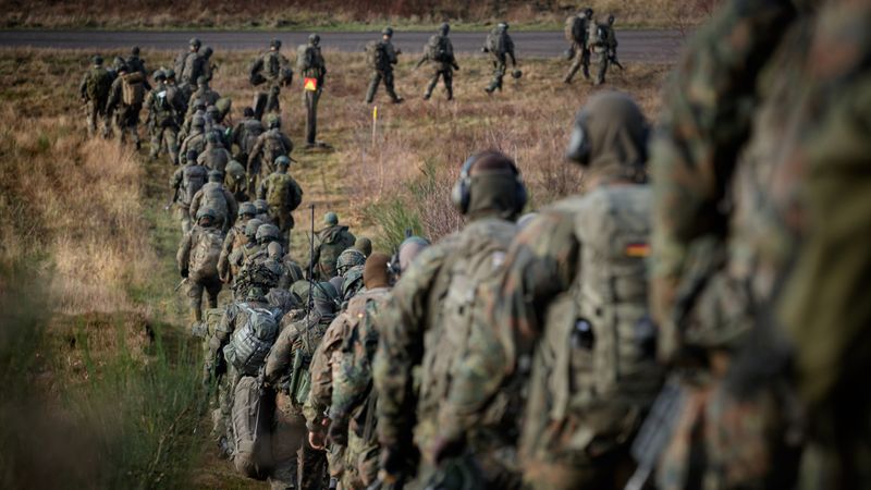 German soldiers take part in the MILEX 2024 exercise in Bergen.(Source:  Bundeswehr)