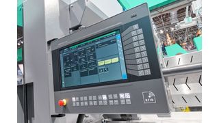 New control variant Gestica lite: easy to operate with a new, clear dashboard. (Source: Arburg)