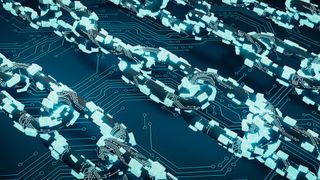 Chainlink stellt eine auf Ethereum basierende Technologie bereit, die diverse Blockchains mit vertrauenswürdigen Quellen zu verschiedensten Themengebieten versorgen kann. (Bild: Reto Schweiwiller)