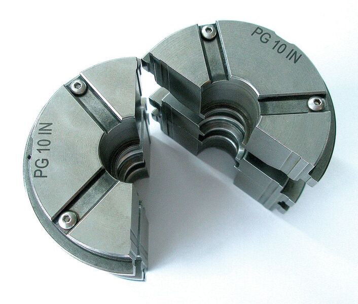 Adaptateur de serrage pour pinces de grandeur PG10. (Image: Rego-Fix) (Archiv: Vogel Business Media)