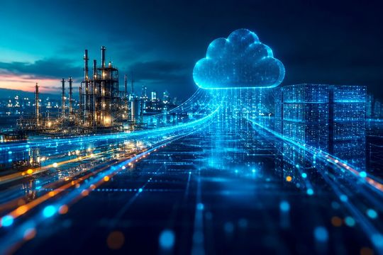 Aveva baut sein Cloud- und KI-Ökosystem aus: Partnerschaften mit IFS, AWS und Snowflake sollen Industrie-Software, operative Daten und Unternehmensprozesse enger miteinander vernetzen.(Bild:  Dall-E / KI-generiert)