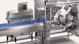 Der GLM-levo F-Wrap, die Etikettierlösung für Full-Wrap-Etiketten von Bizerba, kann einen Beitrag zu einer nachhaltigen Produktion liefern. (Bild: Bizerba)