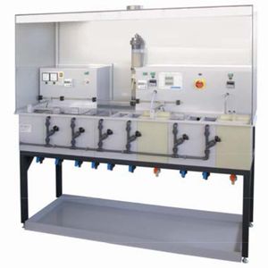 Kleingalvanikanlagen für dekorative Oberflächen dieser Art zeigt Walter Lemmen auf der Hannover-Messe 2015.