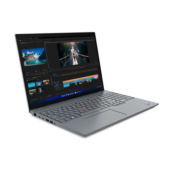 Die neuen mobilen Workstations, hier das Thinkpad P16, kommen grudsätzlich mit Intel-CPU und einer Nvidia-T550-Grafik. (Lenovo)
