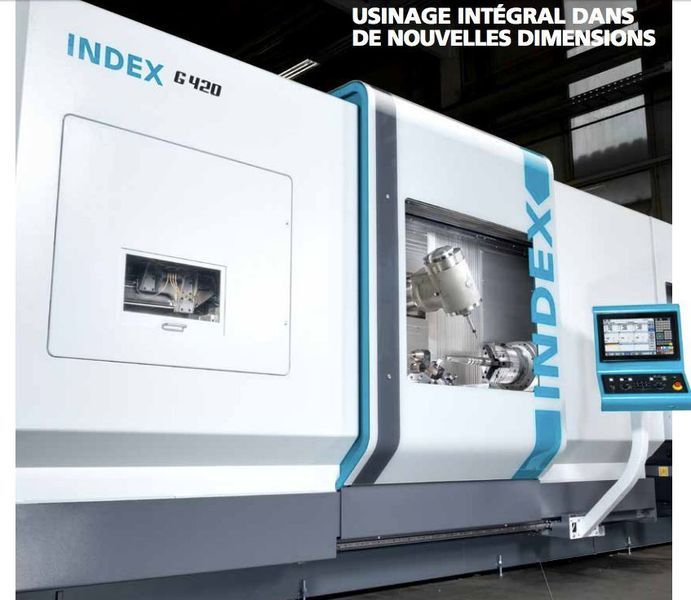 Index G420 dans toute sa largeur. (Index Werke)