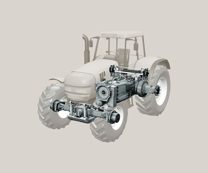 Entscheidende Faktoren bei der Herstellung von Landmaschinen sind Schnelligkeit, Kostenreduktion und Produktivität. Fast alle namhaften Traktorenhersteller setzen darum auf stufenlose Planetengetriebe von ZF. (Bild: ZF)