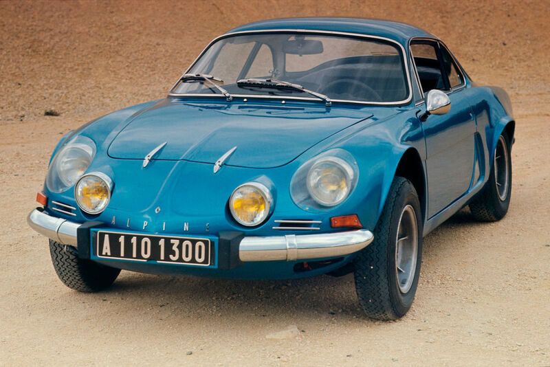 Der Klassiker: Der Alpine im typischen Blau. (Renault)