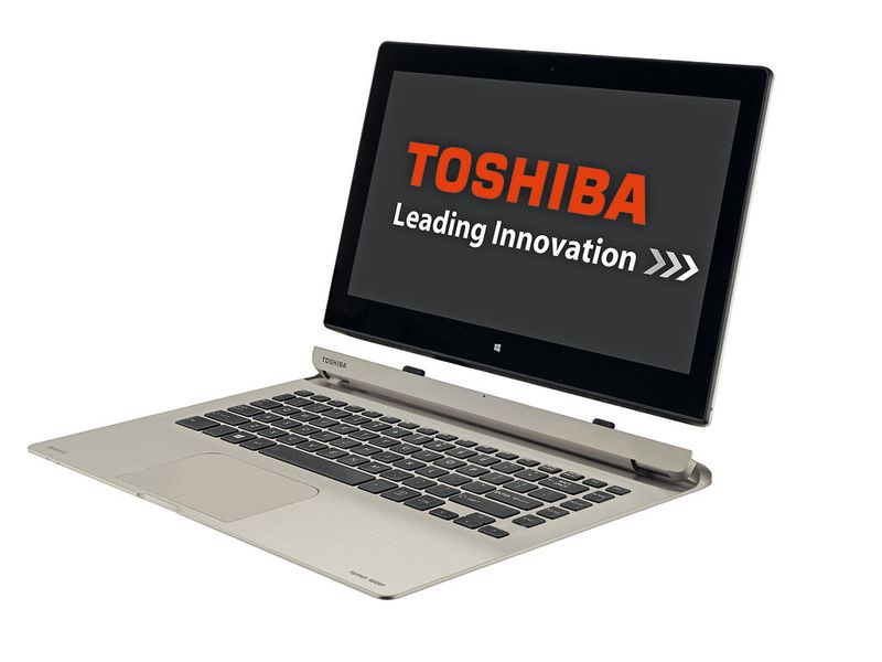 Das Satelllite Click 2 Pro 30W ist eine Kombination aus Ultrabook und Tablet. (Bild: Toshiba)