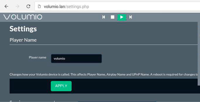 Volumio ist ein schlankes, leicht per Fernzugriff über Weboberfläche steuerbares OS, um das Raspberry Pi als dedizierten Musikspieler zu verwenden. (volumio.org)