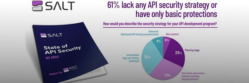 61 Prozent der von Salt Security Befragten gaben an, nicht über eine API-Sicherheitsstrategie zu verfügen bzw. nur einen Basisschutz zu haben.