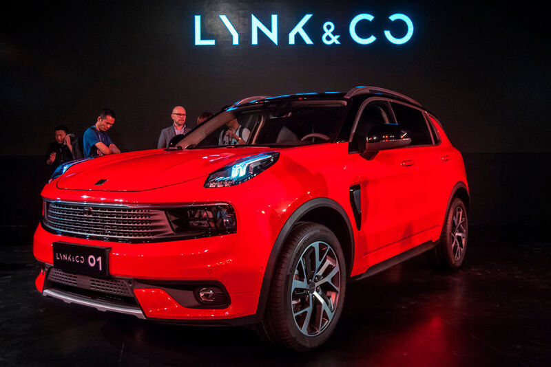 Markenneuling Lynk & Co zeigt bei seinem ersten großen Auftritt vor heimischen Publikum nicht nur die Serienversion seines Premierenmodells 01 ... (Mark Andrews/Newspress)