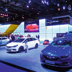 Die Opel-Präsenz auf der diesjährigen IAA.(Bild:  Rehberg / »kfz-betrieb«)