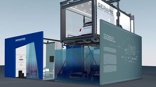 Auf der Fachmesse Interlift zeigt Serapid einen voll funktionsfähigen Autolift.  (Serapid)