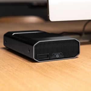 G-Dive Project ist eie externe Ultrastar-HDD mit bis zu 26 TB Kapazität und Thunderbolt-3-Schnittstelle. (Bild: Western Digital)