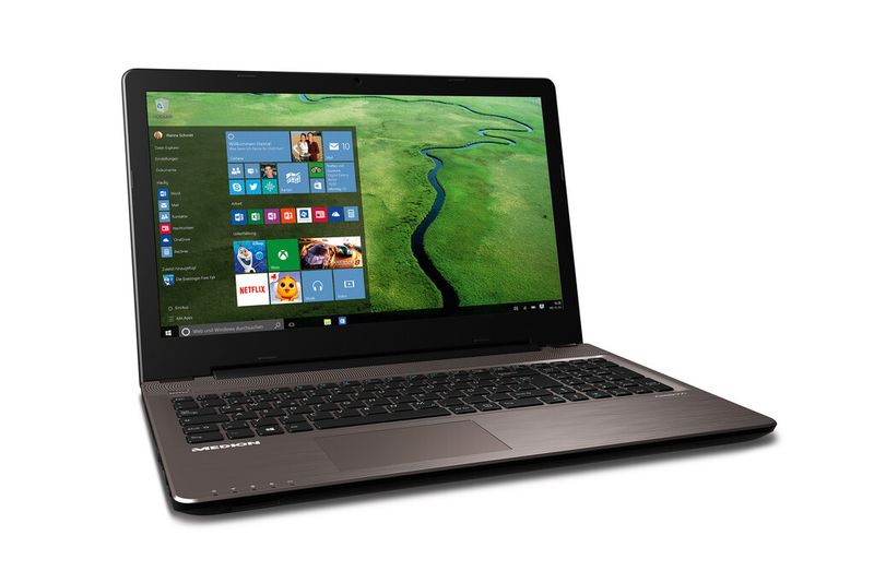 Aldi Süd bringt am 30. Juli das Medion Akoya E6416 für 499 Euro mit Intel Core i5 und Full-HD-Display in die Märkte. (Bild: Medion)
