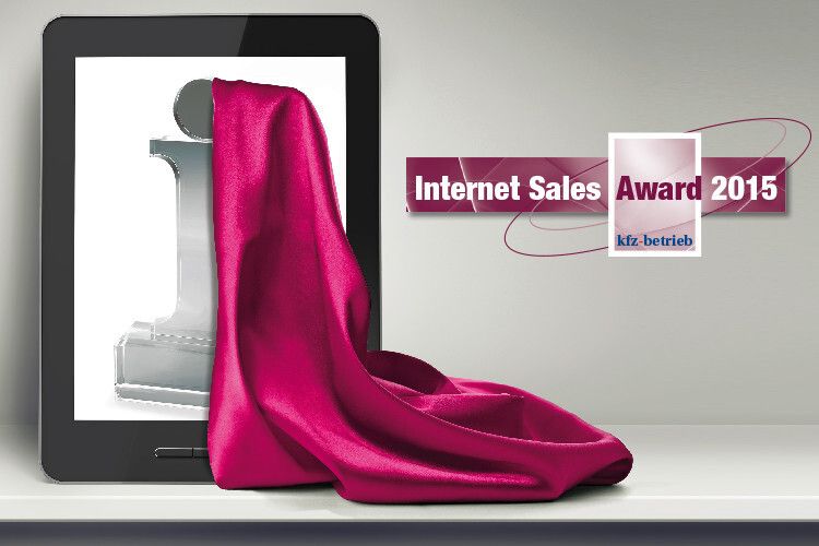 Die Preisverleihung zum Internet Sales Award 2015 findet am 17. September im Rahmen der IAA in Frankfurt statt. (Grafik: VBM)