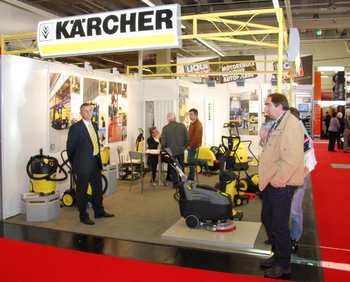 Alles für die Reinigung bei Kärcher. (Archiv: Vogel Business Media)