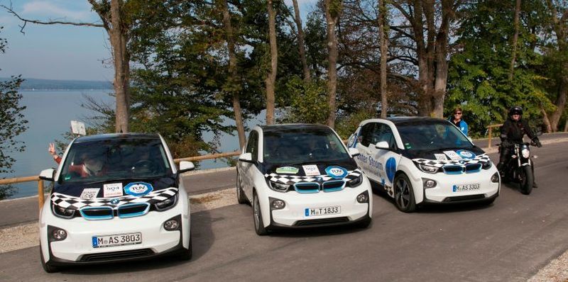 3 x 3: Drei BMW i3 (Bild: ePROJEKT)