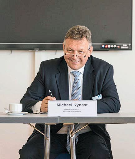 Über 208 Aussteller sowie mehr als 5.000 Fachbesucher und Kongressgäste – darüber zeigte sich Messechef Michael Kynast begeistert. (Bild: Christian Seeling / Messe Erfurt)