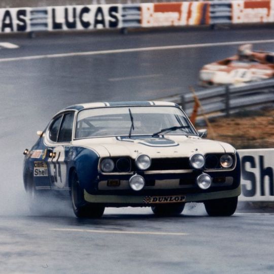 Donnerbolzen auf der Rennstrecke, Charmebolzen auf der Straße: Der Ford Capri war ein echtes Erfolgsauto.(Ford-Werke GmbH, Koeln)