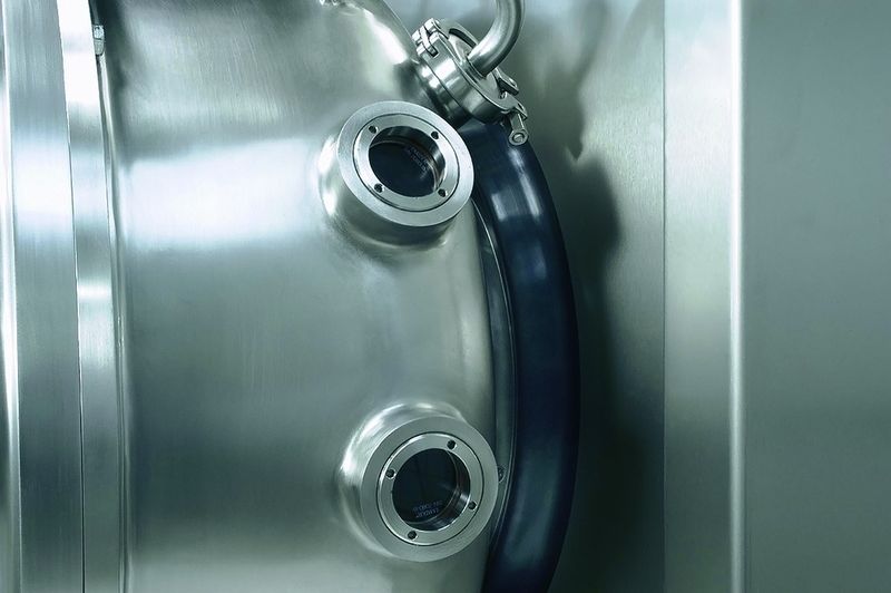 Integrierte Reinraumtrennung und Inspektionsgläser  (Bild: Heinkel)