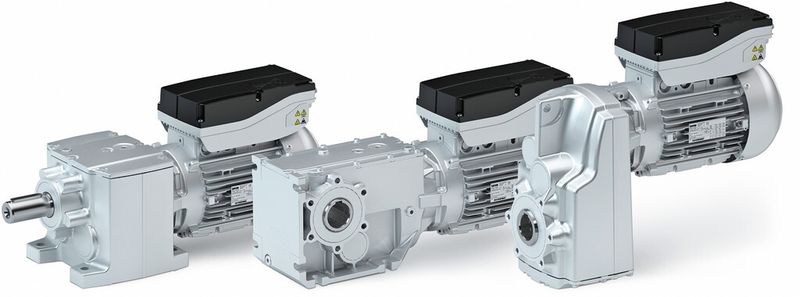 Bild 2: Die Kombination aus Lenze-Smart-Motor und der Getriebereihe g500 macht den Maschinenbauern das Leben in Sachen Drehmoment und Drehzahlübersetzung leichter. (Bild: Lenze)