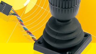Ein USB-Joystick für drei Achsen mit nur 19 mm Einbautiefe (Archiv: Vogel Business Media)