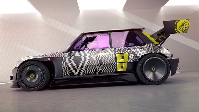 Die Premiere der Studie ist auf der Oldtimerschau „Chantilly Arts & Elégance Richard Mille“. (Bild: Renault)