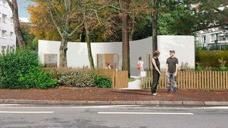 Ab Juni ist es einzugbereit: 95m² groß, fünf Zimmer und energieeffizient, das 3D-gedruckte Haus der Zukunft.  (Universität Nantes)
