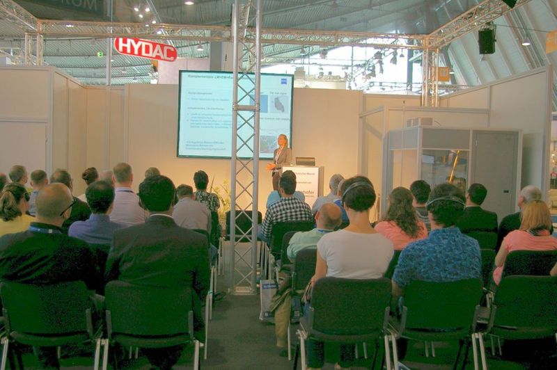 Mit dem dreitägigen Fachforum bietet die Parts2clean eine der international gefragtesten Wissensquellen zur industriellen Teile- und Oberflächenreinigung. (Deutsche Messe)