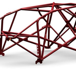 Als Zulieferer für den Automobilsport entwickelt Dreigeist Sicherheits- und Performance-relevante Spezialkomponenten für den Einsatz in Rennfahrzeugen wie diesen Fahrzeugrahmen.