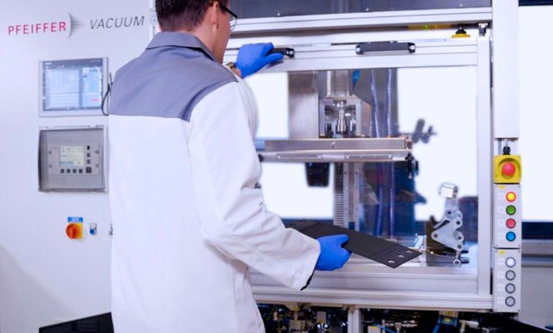 Lecktest-Modul für die Dichtheitsprüfung von Mono- oder Bipolarplatten von Pfeiffer Vacuum (Bild: Pfeiffer Vacuum GmbH)