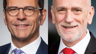 Thomas Spiegelhalter (li.) und Frank Krüger (re.) arbeiten künftig für die Senger-Gruppe. (Sixt Leasing/Lueg)