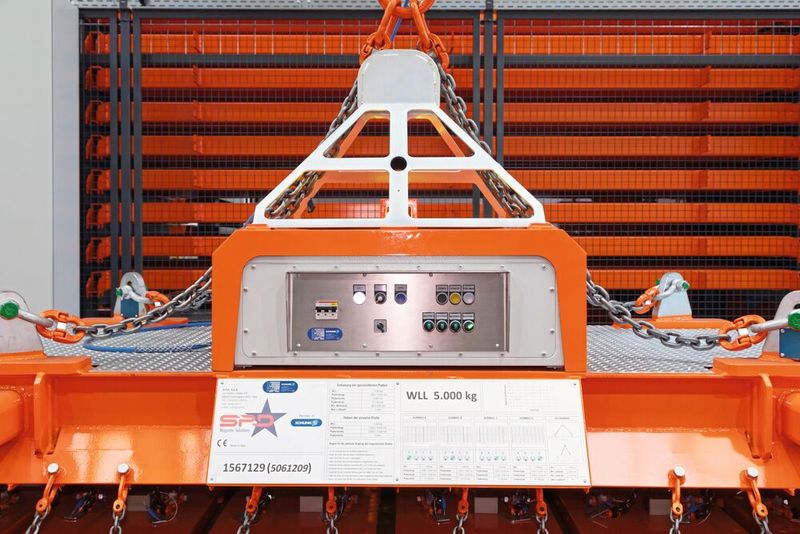 The labeling of the control unit is of high quality and clear for easy and safe operation. (Image:Schunk)