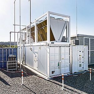 Hydrospider und H2 Energy: Grüner Wasserstoff und Wechselcontainer-Konzept sorgen für emissionsfreie Mobilität. 