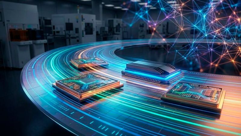 Welche Unternehmen prägen den Markt für KI-Halbleiter in Rechenzentren? Gartner zeigt, wodurch sich die Unternehmen von der Konkurrenz absetzen.(Bild:  Gemini / KI-generiert)