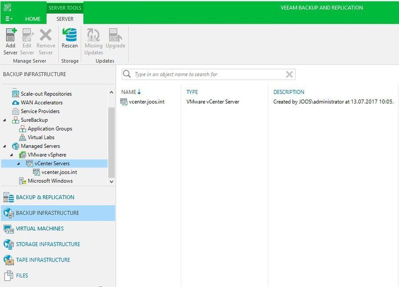 Tools wie Veeam Backup & Replication können VMs sichern und wiederherstellen, auch mit Skripten. (Th. Joos)