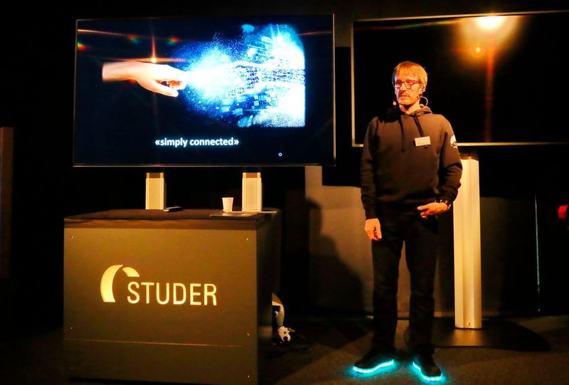 Auf dem jährlichen Motion Meeting vom 16.-17. Februar hat Studer seine Visionen rund um das Thema Industrie 4.0 vorgestellt. (Anne Richter, SMM)