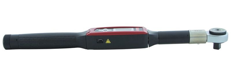 Im wechselbaren Einsteckwerkzeug am Q-Shield (rechts im Bild) sitzt ein RFID-Sensor, der eine prozesssichere Auswahl des zur Verschraubung passenden Parametersatzes ermöglicht. (Bild: Desoutter)