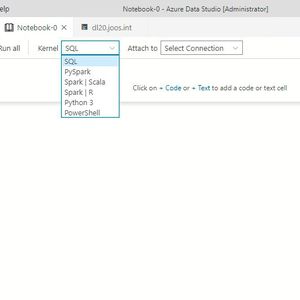 Erstellen von neuen Notebooks im Azure Data Studio.(Bild:  Joos/Microsoft (Screenshot))