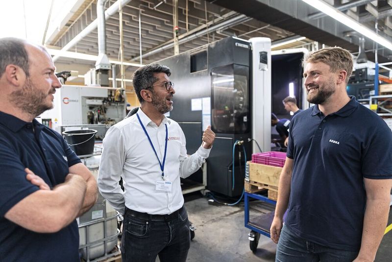 Geschäftsführender Gesellschafter Berthold Zinth (rechts): „Unsere Kunden erwarten gleichbleibende Qualität und maximale Verfügbarkeit – bei gleichzeitig stabilen und verlässlichen Konditionen.“ (Bild: Ceratizit)