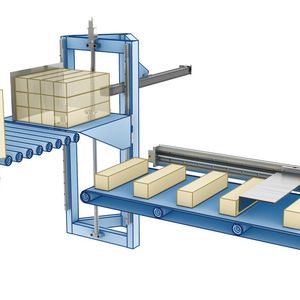 Für Verpackungsanlagen ist oftmals eine Kombination aus standardisierten und individuellen Komponenten erforderlich. Bei Thomson sind spezielle und kundenspezifische Lösungen tägliche Routine.