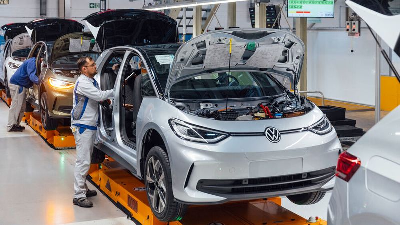 VW und Stellantis fordern ein Label für in Europa hergestellte E-Autos.(Bild:  Volkswagen)