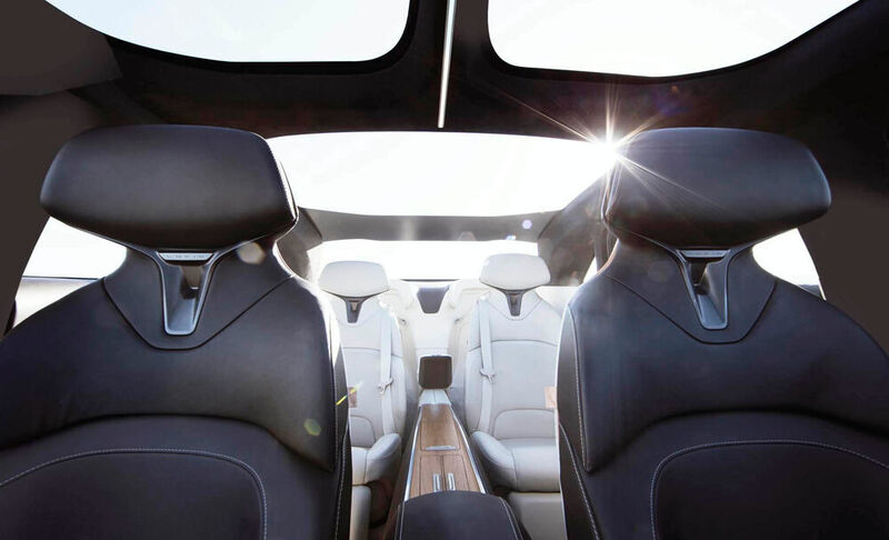 Vor knapp drei Jahren wurde die erste Studie der E-Limousine vorgestellt.  (Lucid Motors)