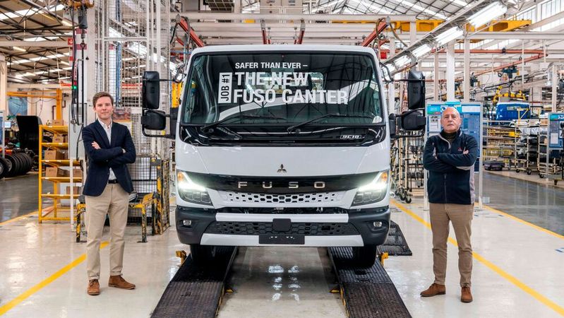 Der Fuso Canter aus Tramagal wurde in Japan entwickelt und wird in Europa hergestellt. 
