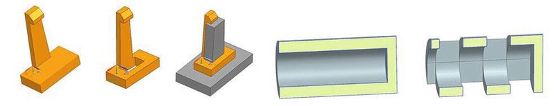 Lösungsvorschläge zur Entformung durch formschlüssige Kerne. (Bild: Hintsteiner Group)