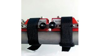 Die Ultraschall-Durchflusssensoren Typ 21 von Systec Controls für Messung an kleinen Rohrdurchmessern ohne Leitungseingriff. (Bild: Systec Controls)