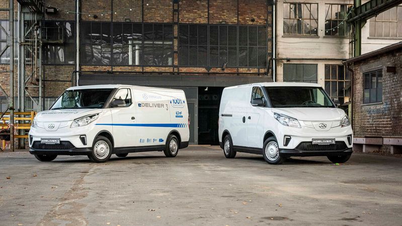 Elektro-Transporter werden immer häufiger eingesetzt.(Bild:  Maxus/Manuel Debus)