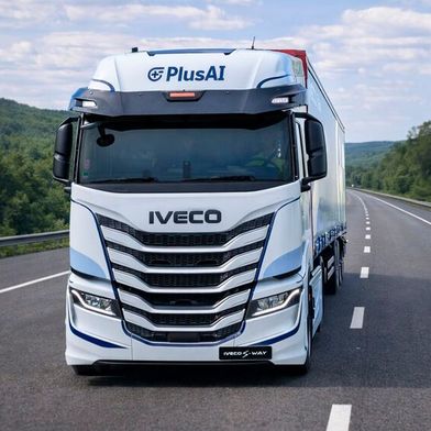 Iveco und PlusAI wollen in diesem Jahr damit beginnen, autonome Lkw in Spanien zu erproben. (Bild: Iveco)