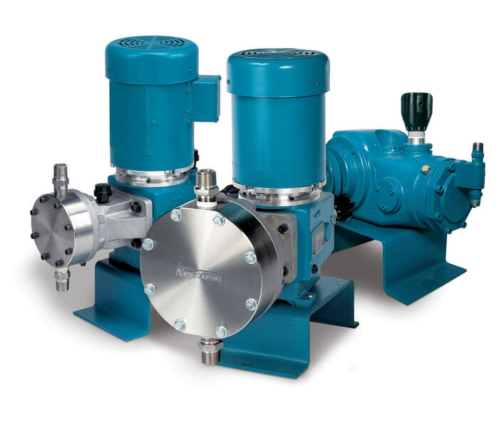 Neptune’s Series 7000 pumps have been specifically designed with water and wastewater applications in mind. (Picture: Neptune)